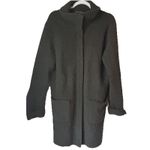 VTG Centigrade 100% Wool Sweater Coat Womens M Green Deep Pockets Snaps EUC Size M Photo 15