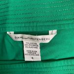 Diane Von Furstenberg  green skirt size 8 pockets Photo 3