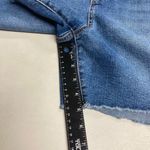 Style & Co . Women’s Jean Denim Shorts Size 12 Blue Frayed Hem Inseam 4” Photo 2