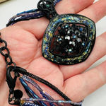 Chico's Vintage Rare Glass Rhinestone Necklace Photo 0