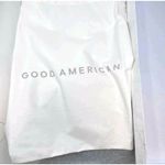 Good American  Black Faux Leather Chelsea Lug Sole Pull On Combat Boots 11 NEW Photo 9