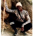 Free People  Misty Morning Printed Layer Faded Leopard Combo size M Photo 1