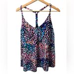 Island Escape Underwire Tankini Top Black Size 18W Photo 2