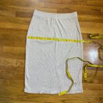 A New Day Women’s Large Gray Ribbed Sweater Midi Skirt Corporatecore Casual Photo 2