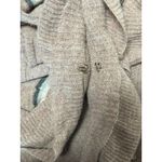 Sparrow Anthropologie Angora Wool Y2K Ruffle Trim Knit Cardigan Sweater Small Brown Photo 5