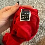 SheIn One Sleeve Ruched Bodysuit Photo 1