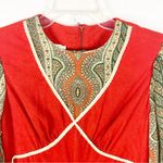 JIM N’ ME Juniors Vintage Sheer Printed Long Sleeves Solid Bodice Dress Size undefined Photo 7