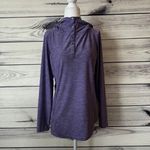 Duluth Trading Company Co Purple Armachillo Cooling Knit Hoodie Photo 6