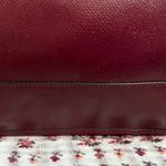 Coach  Burgundy Leather Satchel Photo 5
