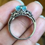 Kay Jewelers Sterling Silver Topaz Ring Photo 4