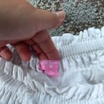 Stoney Clover Lane  Linen Ruffle Skirt White Small Photo 2