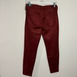 Liverpool Jeans Company Stitch Fix Liverpool Madonna Skinny Suede Leggings Deep Henna Size 4/27 Petite Photo 6
