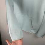 Under Armour  Womens Storm UA Logo Pullover Hoodie Sz Large Light Blue Fleece Photo 7