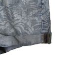 American Eagle super hi-rise shortie shorts denim pineapple design medium wash Photo 2