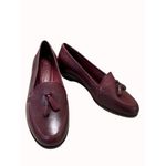 Etienne Aigner women’s red wine penny loafer shoes size 5.5M SKU 5040 Photo 8