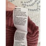 American Eagle Outfitters Ribbed Knit Maroon Long Sleeve Sweater Dress Medium Photo 6