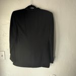 Episode Vintage Silk Blazer Black Size 4 Tuxedo Collar Minimalist Classic Photo 6