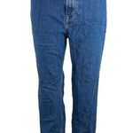 Abercrombie & Fitch  Ankle Straight Ultra High Rise Blue Denim Jeans 31 / 12 Photo 0