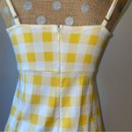 Forever 21  Yellow Gingham Dress Photo 4