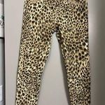 J. McLaughlin  Leopard Print Safari Baxter Skinny Jeans Size 8 Photo 0