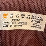 Timberland  Women's White Ledge Waterproof Dk Brown Leather Hiking Boots Size 9.5 Photo 8