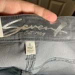Seven7 NWT  Grey Ultra High-Rise Corduroy Skinny Jeans size 8 Photo 1