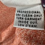 St. John Sport Tank Top Womens L Orange Knit Wool Blend Crochet Yacht Old Money Photo 11