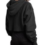 Champion  Reverse Weave Cropped Hoodie Black Small Photo 3
