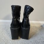 Opening Ceremony  Black “Luna” Double Zip Platform Boots‎ Punk Goth Sz 41 US 11 Photo 5