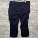 Lands' End  Navy Twill Straight Leg Pants Photo 2