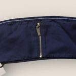 We Wore What | Duchess Satin Bandeau Top | Navy | Size 4 | NWT Photo 0