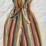AUW  Multicolor Striped Jumpsuit  Photo 0