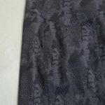 BDG Snake Print Denim Skirt Photo 1