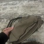 Rebecca Minkoff Green Suede Vanity Crossbody Saddle Bag Photo 4