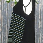 Dress Barn Black Women's Sweater Vest Top 18/20 Striped Casual Pullover Crewneck Photo 4