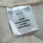 Draper James RSVP Jacquard Elbow Sleeve Midi Dress Yellow Floral Women’s Large Photo 2