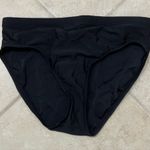 Black High Waisted Full Coverage Swim Bottoms Size M Photo 0