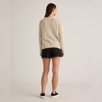 Quince NWT Black Organic Stretch Cotton Twill Utility Shorts Sz 4 with Inseam 4” Photo 5