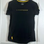 Nike  Dri-Fit Black Livestrong Athletic Activewear Gym Shirt Size Small EUC #6710 Photo 1