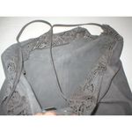 Womens New Ralph Lauren $398 NWT Gray Leather Suede Lace Tank Top Cami Nice 10 Photo 5