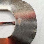 Silver Tone Rhinestone Bling Simple Basic Belt Buckle Photo 6