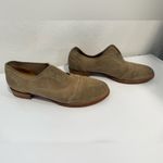 Source Unknown Blackstone Olive Green Suede Leather Loafers Size 37 (US 6.5) GUC Photo 3