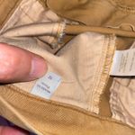 Garnet Hill  Tan Brown Wide Leg Cropped Chino Pants Women's Size 12 Photo 6