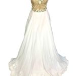 Sherri Hill  Embellished Sweetheart Neckline Strapless Gown Size 4 Pageant Prom Photo 1