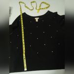 Amuse Society  women's sweatshirt black size small Photo 9