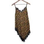 Out From Under  Urban Outfitters‎ Animal Print Angie Lace Mini Slip Dress Size XS Photo 1