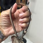 Coach Tan and Pink Signature Wristlet Clutch Photo 5