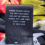 See You Monday Black Tropical Print Cropped Wide Leg Jumpsuit NWOT Size Large Photo 7