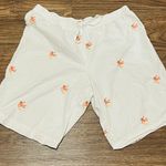 Nick & Nora Shorts Tank Pajama Set Pink White Orange Size XL Photo 1