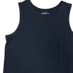 NWOT American Giant Women's Black Muscle Tee Dress Size L Knee Length Casual Size L Photo 3